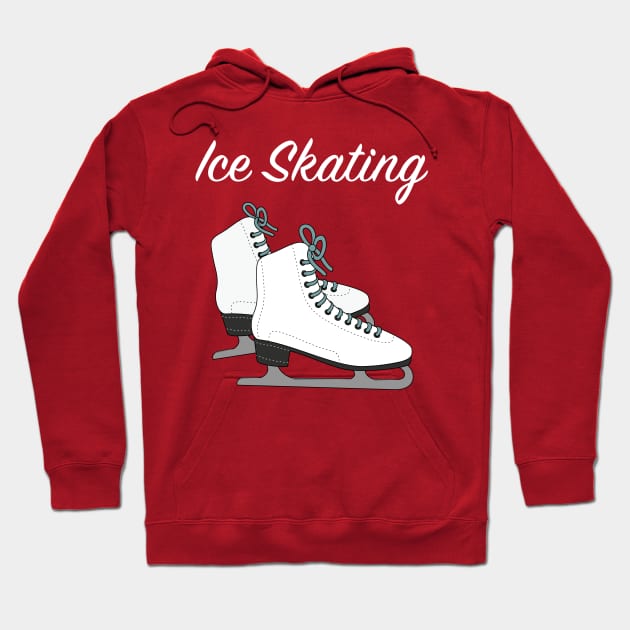 Ice Skating Hoodie by vladocar